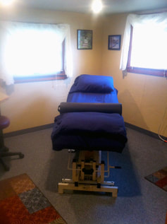 West Liberty Healing Arts Reflexology reclining chair